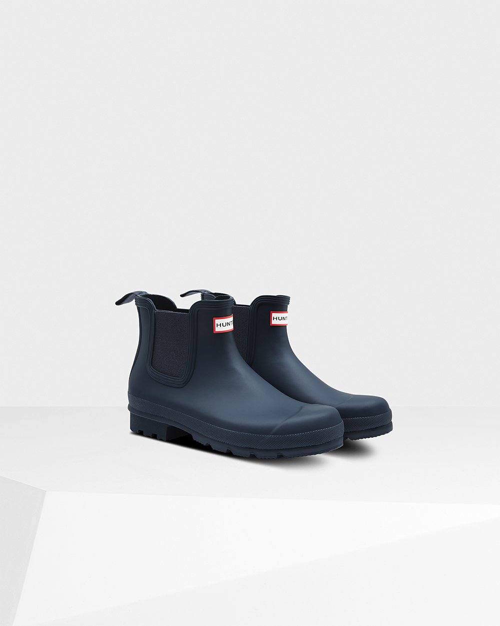 Botas Chelsea Original Hunter Hombre - Azul Marino - 028165WYM